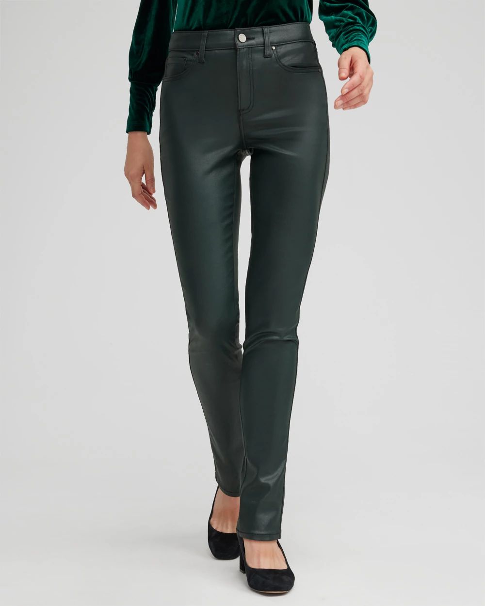 Coated Slim Jeans