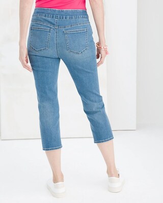 21" Embellished Pull On Capris