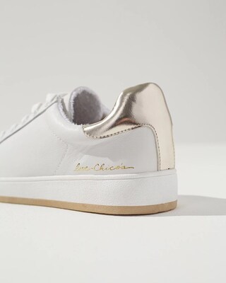 Leather Platform Sneakers