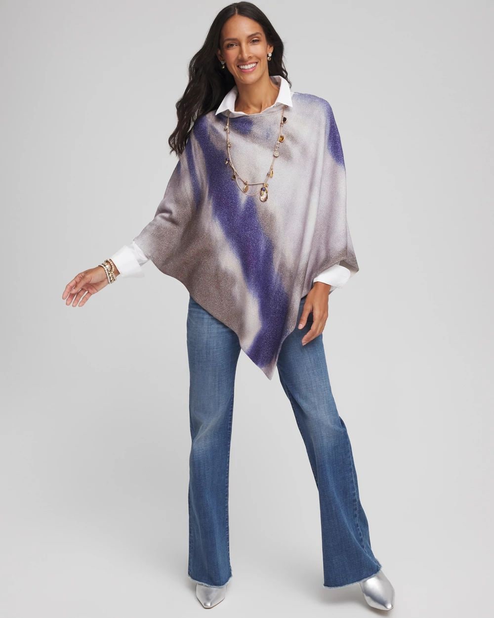 Convertible Knit Poncho