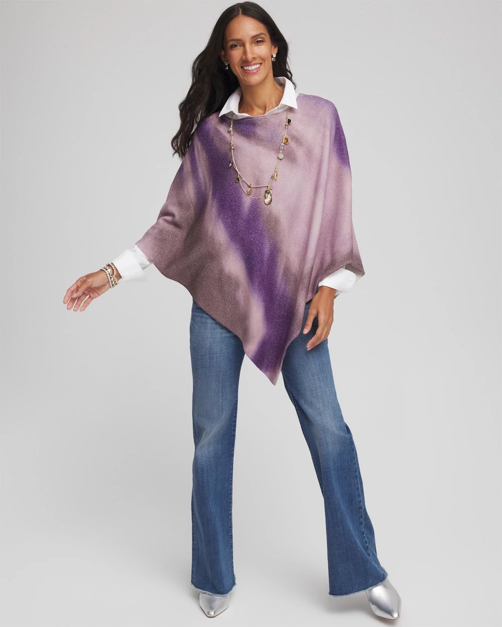 Convertible Knit Poncho