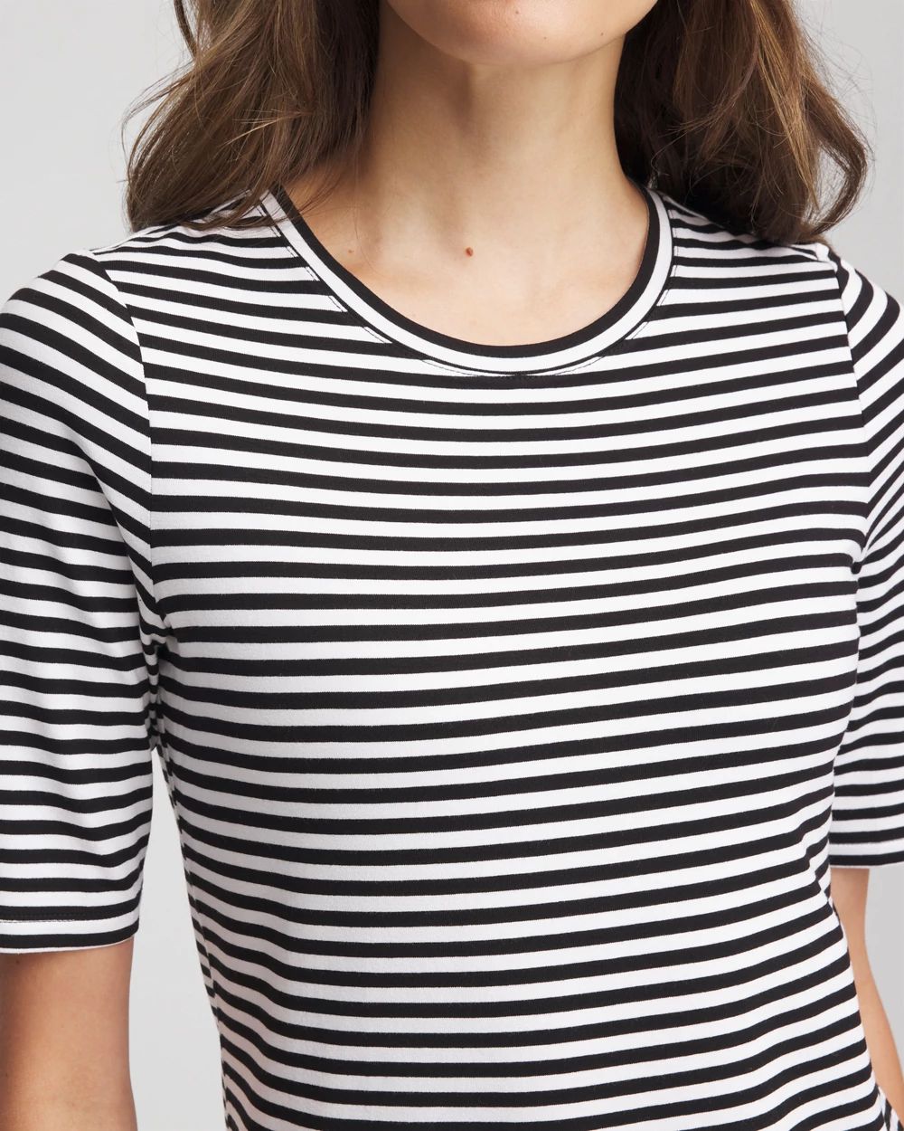 Touch of Cool™ Elbow-Sleeve Perfect Tee