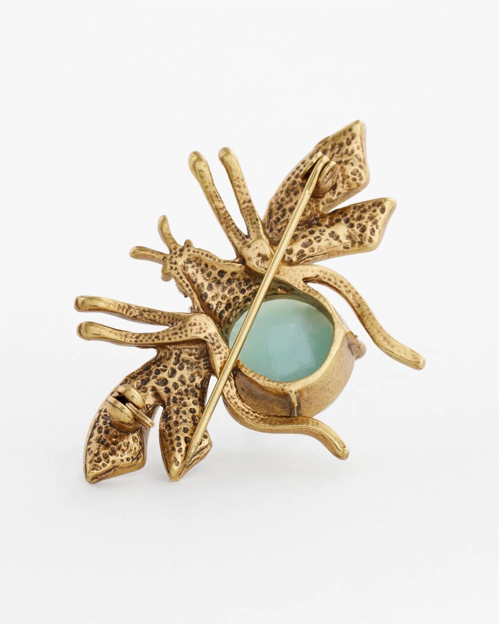 Sparkly Blue Critter Brooch