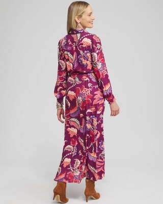 Floral Shirt Dress