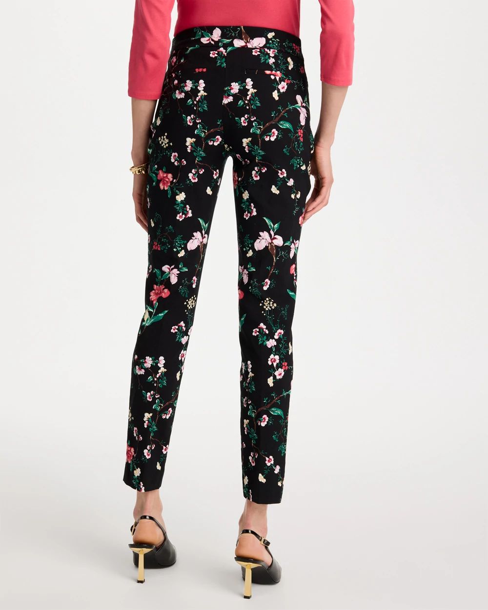 Petite Kyoto Bloom Brigitte™ Slim Ankle Pants