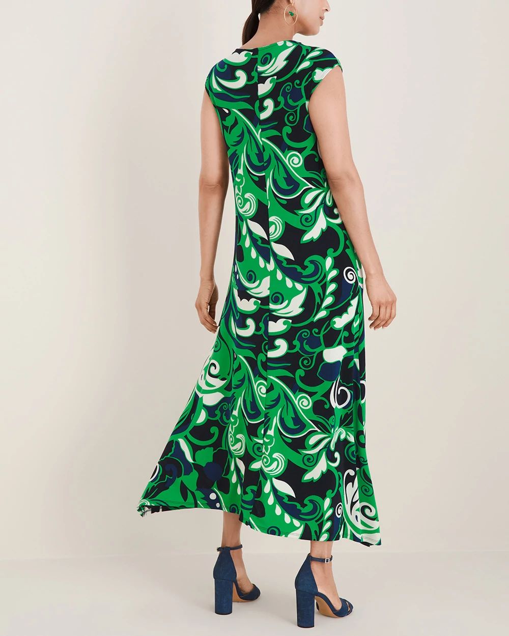 Travelers Classic Scroll-Print Dress