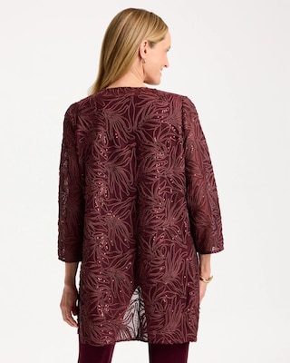Travelers™ Sequin-Embellished Duster click to view larger image.