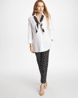 No Iron™ Stretch Splitneck Tunic click to view larger image.