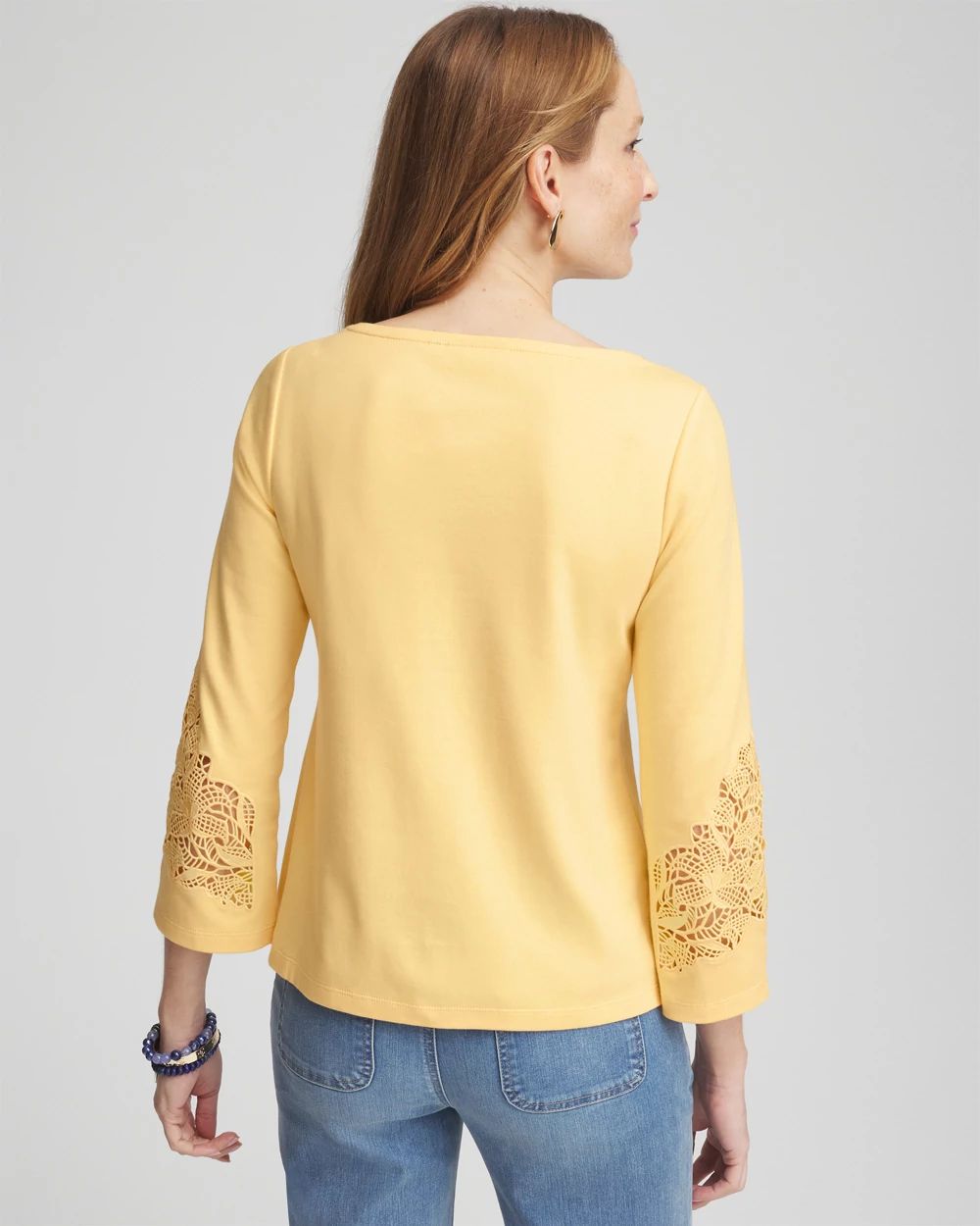 Lace Sleeved Top