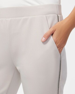 Zenergy Scuba Ball Chain Ankle Pants