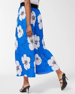 Black Label Pleated Flare Pants