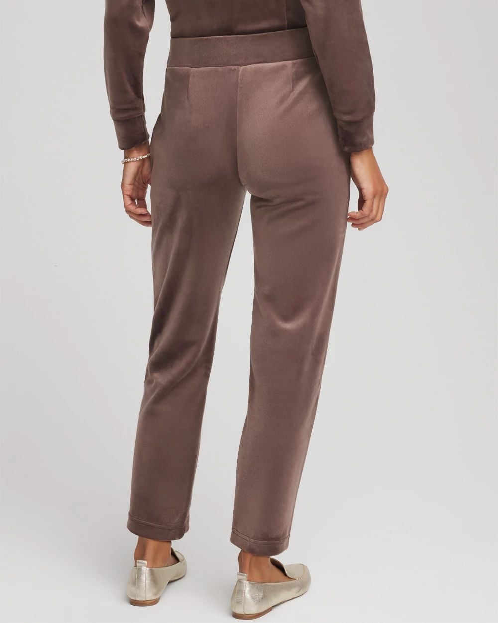 Zenergy® Scuba Velour Tapered Ankle Pants