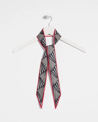 Velvet Rose Skinny Scarf