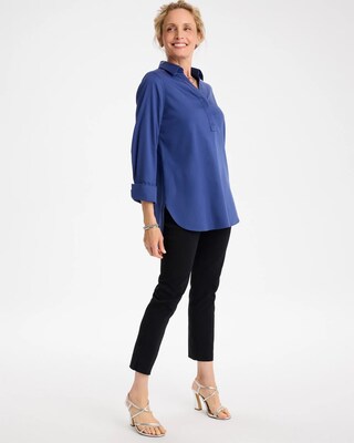 No Iron™ Stretch Popover Tunic click to view larger image.