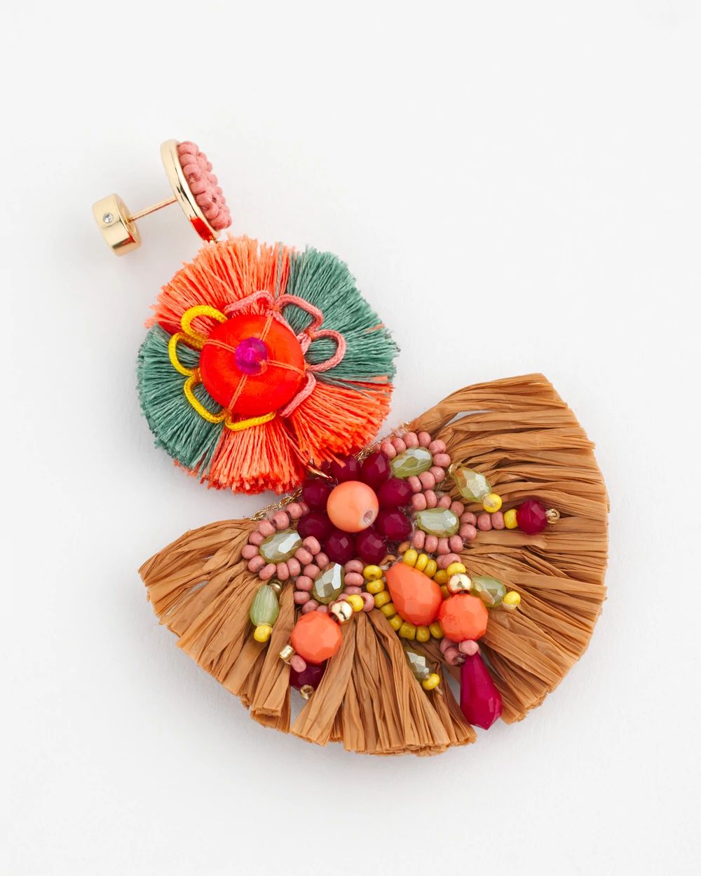 No Droop® Tropical Floral Earrings