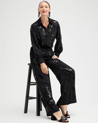 Sequin Embellished Shirt
