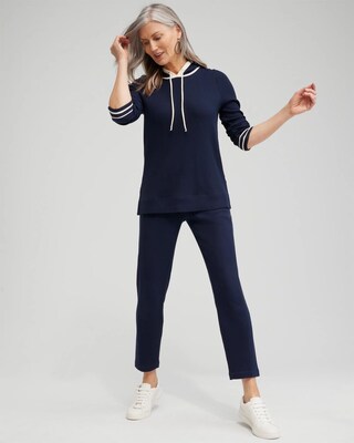 Zenergy® Waffle Knit Hooded Tunic