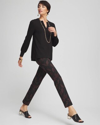 Juliet Floral Ankle Pants click to view larger image.