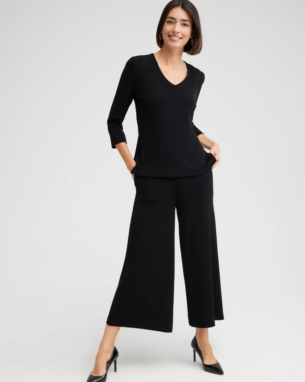 Travelers™ Wide-Leg Culottes