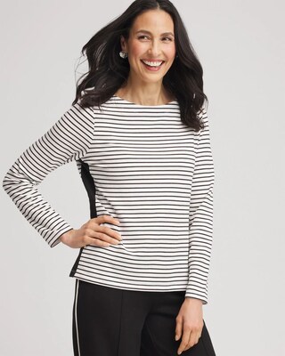 Zenergy® Block Stripe Pullover