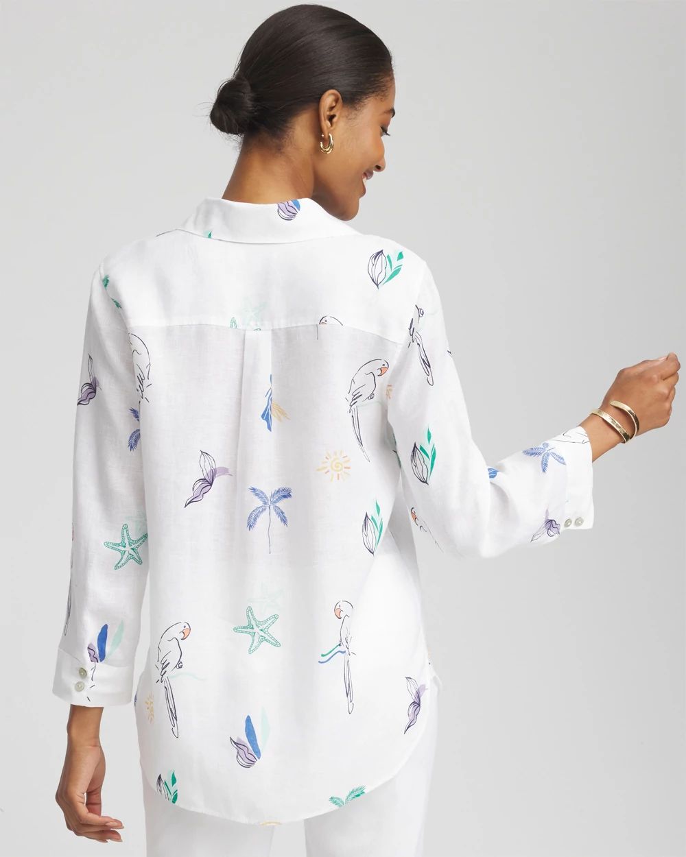 No Iron™ Island Linen Shirt