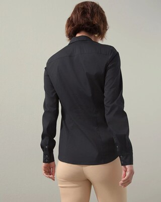 Poplin Pleated Shirt