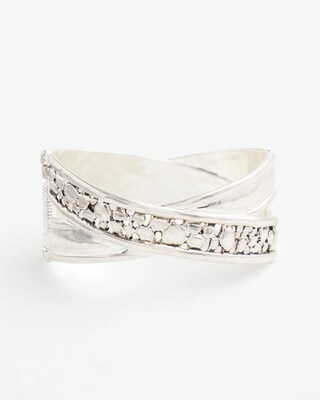 Crossover Hinge Bracelet click to view larger image.
