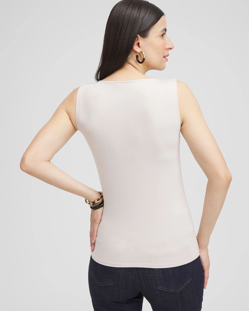Contour Cotton™ Square Neck Tank