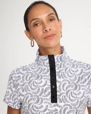 Zenergy® UPF Cap-Sleeve Polo click to view larger image.