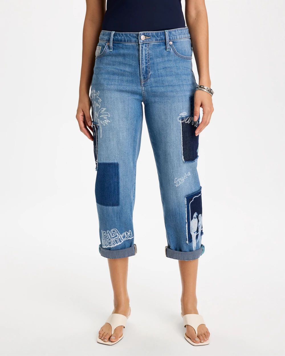 Relaxed Boyfriend Americana Jean