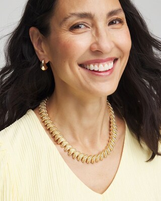Gold Collar Necklace