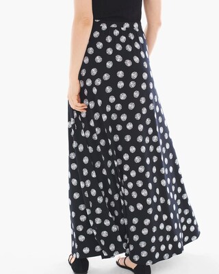 Polka Dot Maxi Skirt