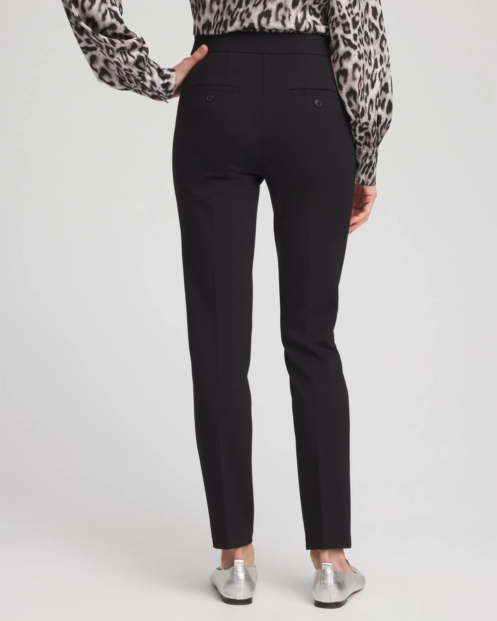 Emme Skinny Ponte Ankle Pants