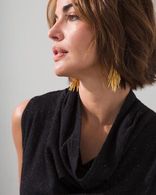 Angelina Cowl Neck Tank