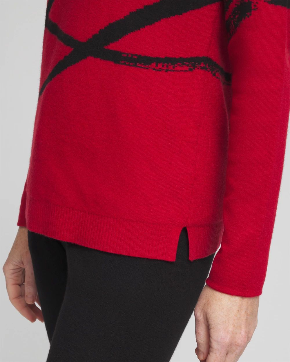 Zenergy® Luxe Jaquard Pullover