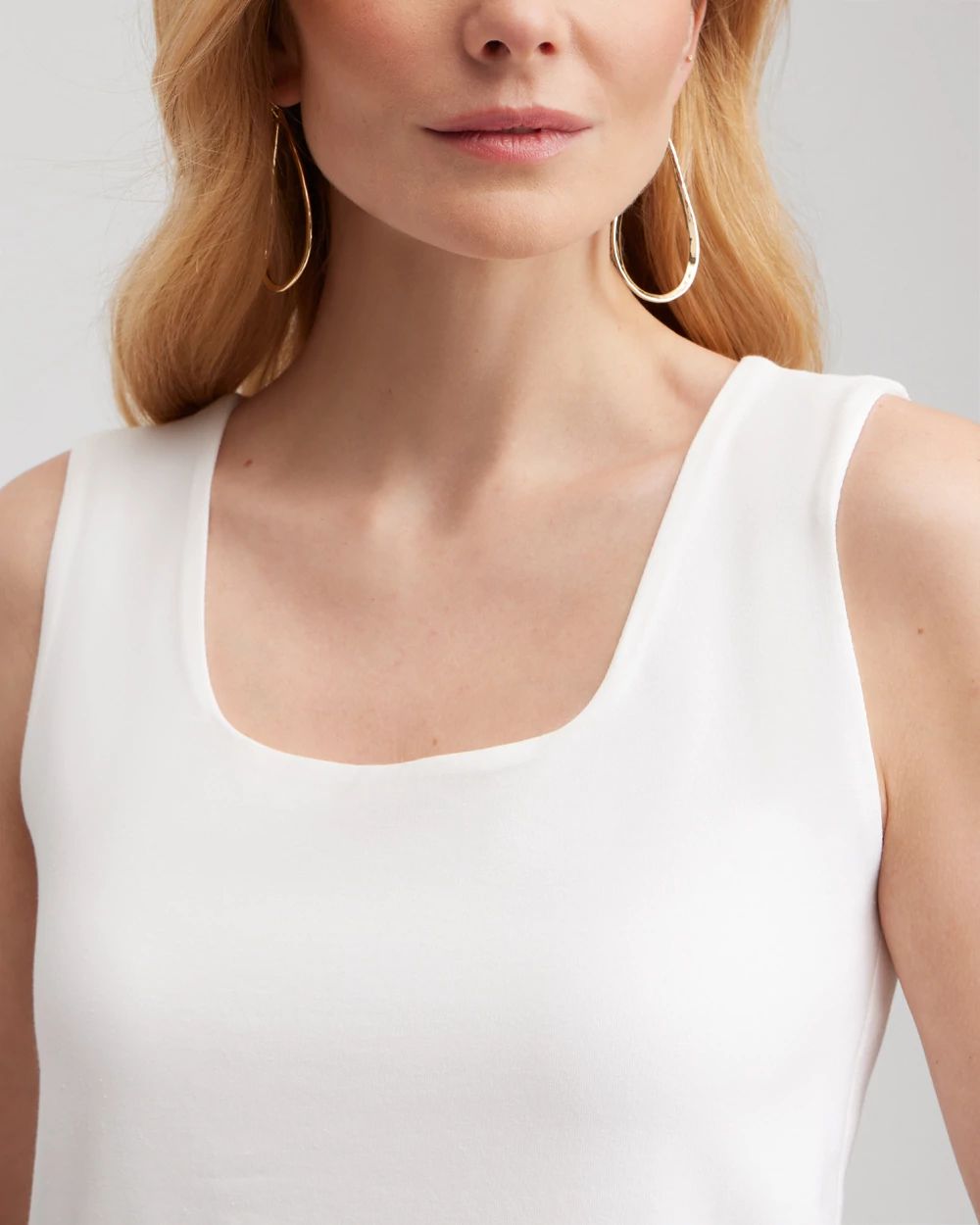 Contour Cotton™ Square Neck Tank