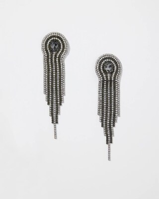 Glitzy Tassel Duster Earrings