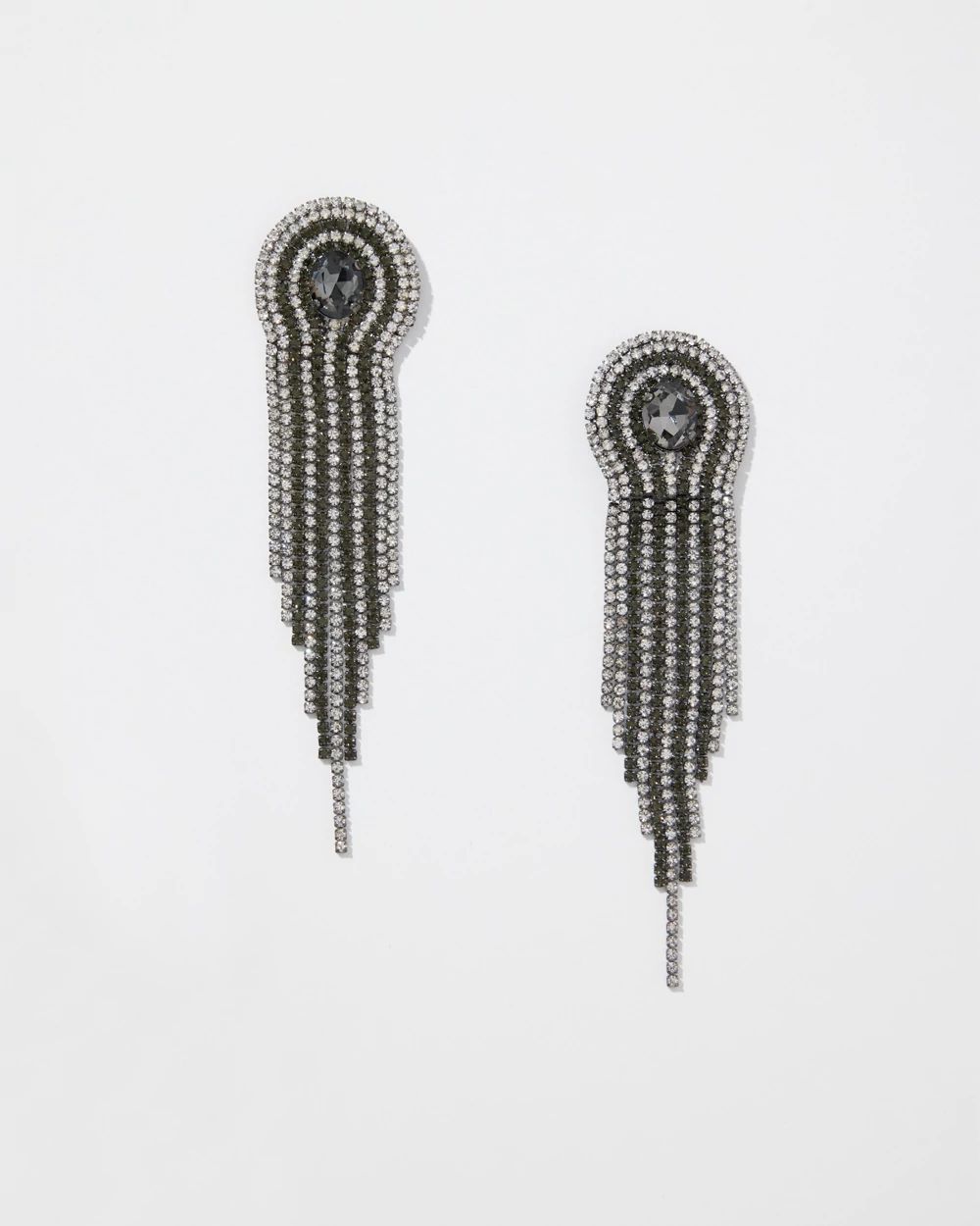 Glitzy Tassel Duster Earrings
