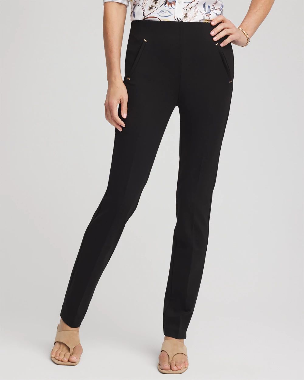 Juliet Ponte Trim Detail Pants