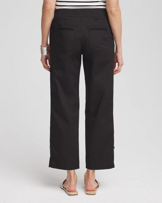 Poplin Cropped Pants click to view larger image.