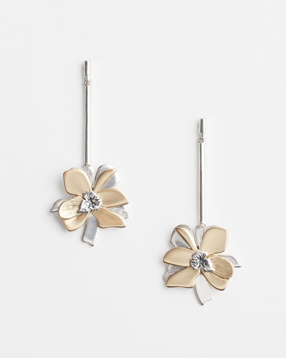 No Droop™ Floral Drop Earrings