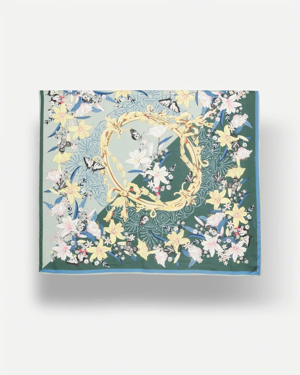 Spring Butterflies Square Neckerchief