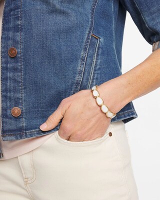 Pearlescence Stretch Bracelet