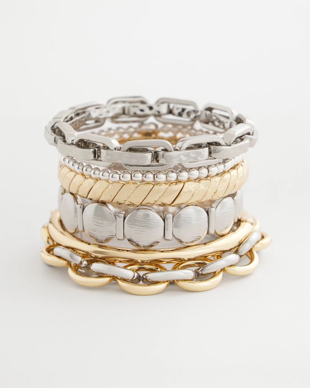 Open Link Stretch Bracelet click to view larger image.