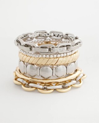 Open Link Stretch Bracelet click to view larger image.