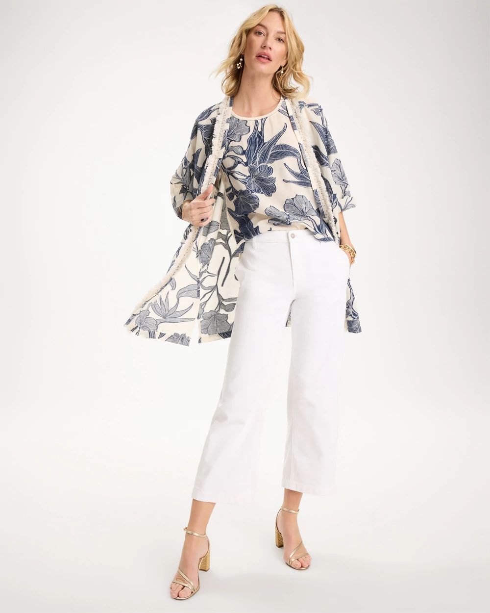 Straight Crop Trouser Jeans click to view larger image.