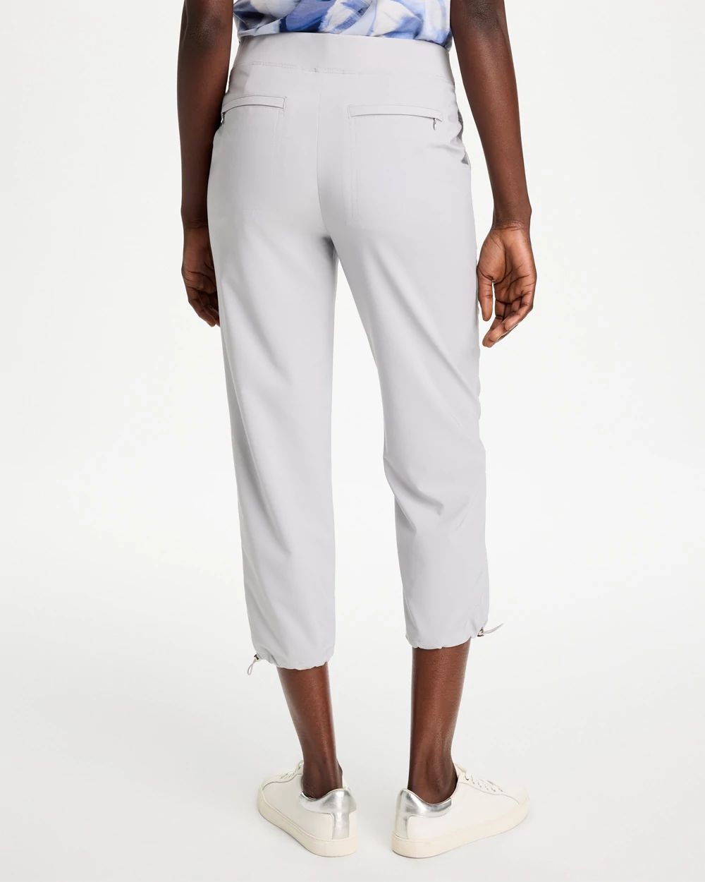 Zenergy® UPF Pull-On Caviar Cropped Pants click to view larger image.