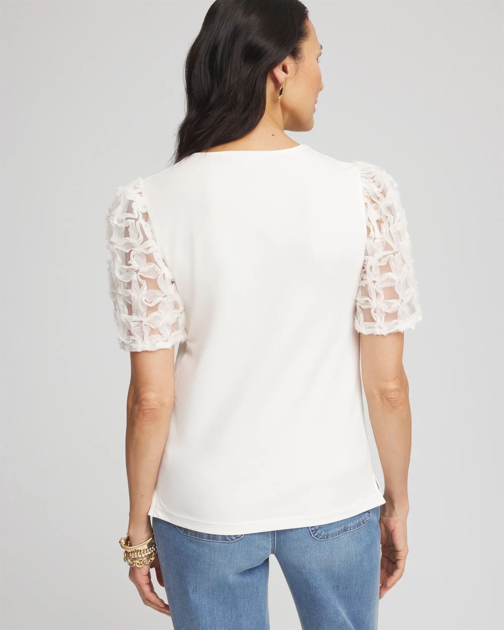 Chiffon Applique Tee