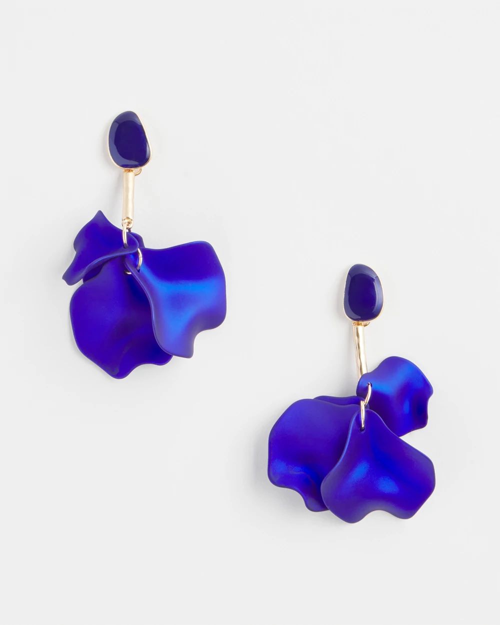 No Droop® Iridescent Petal Earrings