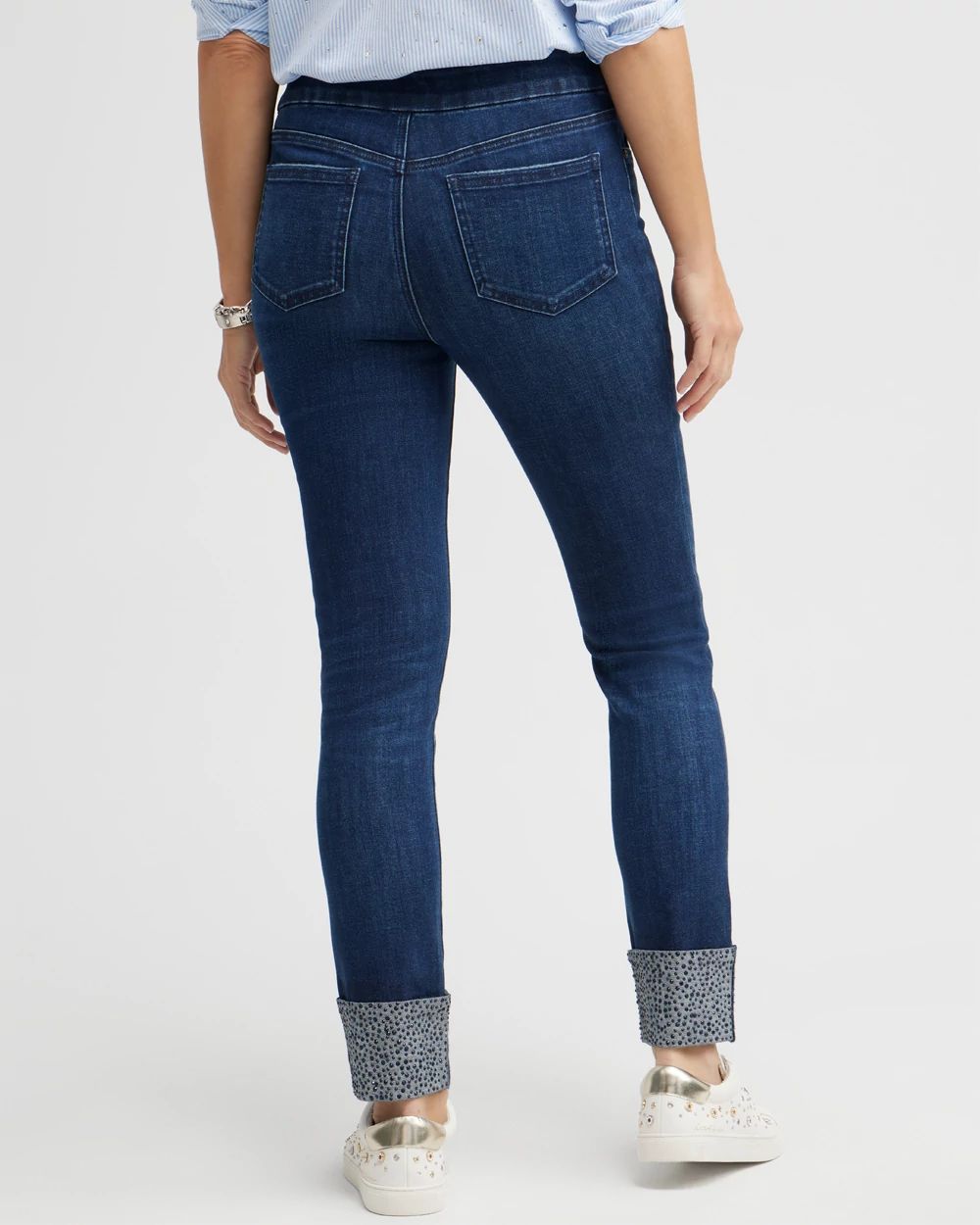 Stone Cuff Pull-on Jeggings